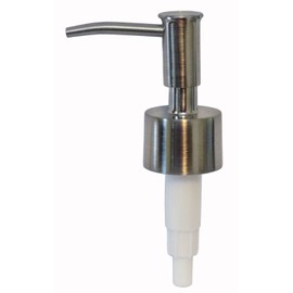 CJH Brushed Nickel Metal Dispenser Replacement Pump, 28/400, 2CC