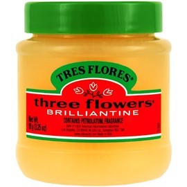 Three Flowers Brilliantine Solid, 3.25-Ounce (Pack of 3)