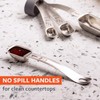 Full Circle Skinny Dip Stainless Steel Measuring Spoons – 4-Piece