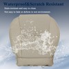 NLQR Front Driver Side Bottom Replacement Seat Cover Tan Microfiber