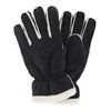 Isotoner Men's Microsuede Winter Glove with Faux Shearling Outseam, Medium,