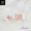 ❣Christmas Eve handmade nail tips - Long stiletto / ❣크리스마스이브