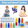 SEISSO Quick Stacking Cups, Stack Cups Set Engaging Educational Speed