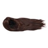 Brown Wig Fashionable Heat Resistant Soft Long Straight Layered Synthetic