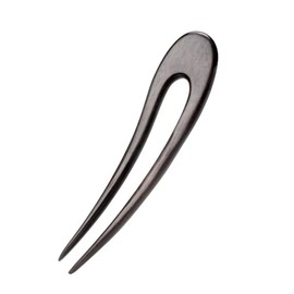 2Pcs Black Wooden Hair Forks,French Vintage Matte Hairpin,U Shaped Hair Pins for Buns,Valentines Christmas Wedding Prom Decorative accessories for Women Girls Long Thick Hair Updo Accessories，Hair Pins