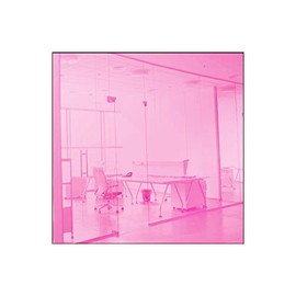 Marketing Holders Acrylic Mirror 22” Pink Square Tile Smooth Edges Frameless Durable DIY Crafting Reflective Blank 0.118" Thick Perfect for Gender Reveal Parties Nurseries Baby Showers Playrooms