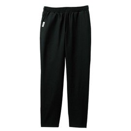Nano Universe NU2853 Scrub Pants, Anti-Static Stretch, White Coat, Medical Women's, Black, S