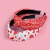 Huachi 2 Packs Valentines Day Headbands for Women Girls Sweet
