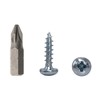 Pack of 250 DIN 7981 Galvanised Steel 5.0 x 20