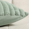Tennove Cushion Covers 40x40cm Soft Faux Fur Plush Cushion Pillowcase