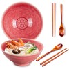 Ceraozmus Ceramic Ramen Bowl Set - Set of 8, 2