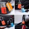 2 x V.S.P. Luggage Locks TSA Approved, Cable Travel Locks,