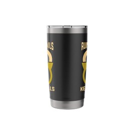 Running Trails And Kettlebells Marathon Runner Trail Running Stainless Steel Insulated Tumbler