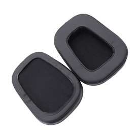 KONTONTY Gaming Headphones Ear Cushion Replacement 2 Pairs for G933 G633 Soft Leather Surface Easy to Install