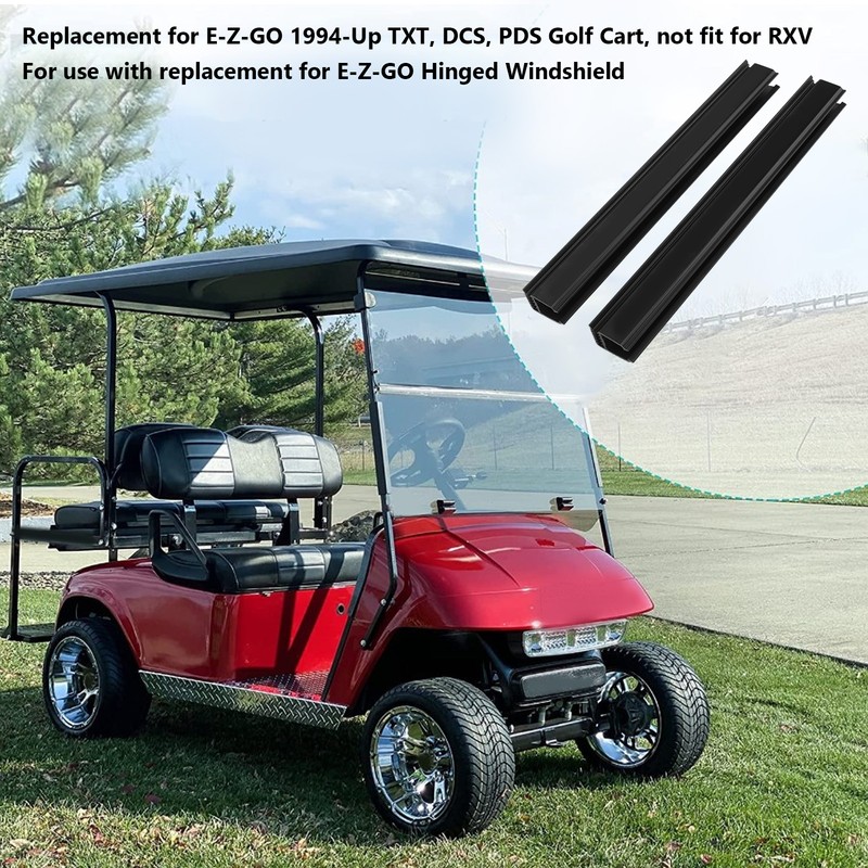 1 Pair Golf Cart Windshield Clips Sash Mounting Kit EGWHC10