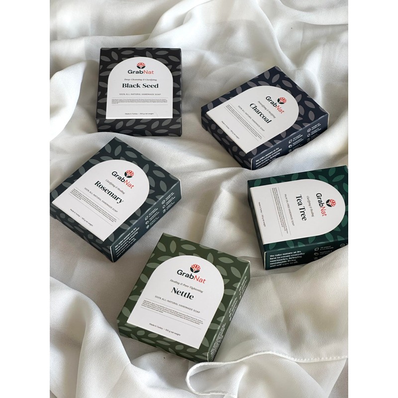 4-Pack Nettle Soap (4 x100grams/ 4 x 3.5oz) | Handmade,