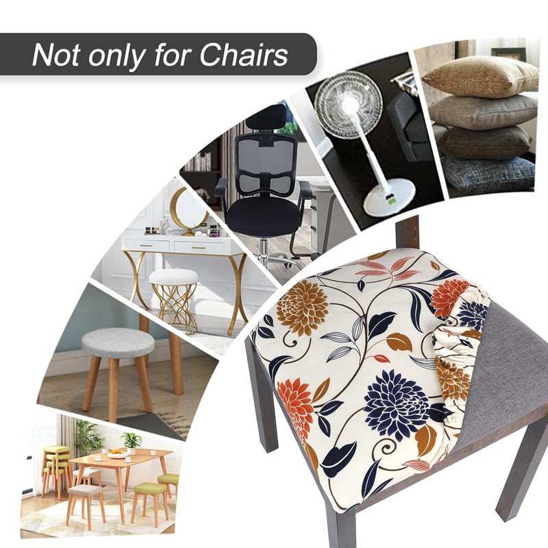 SearchI Seat Covers for Dining Room Chairs Stretch Printed Chair