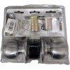 Tuff Stuff V0426T Satin Chrome US26D Always Locked Vestibule Ball