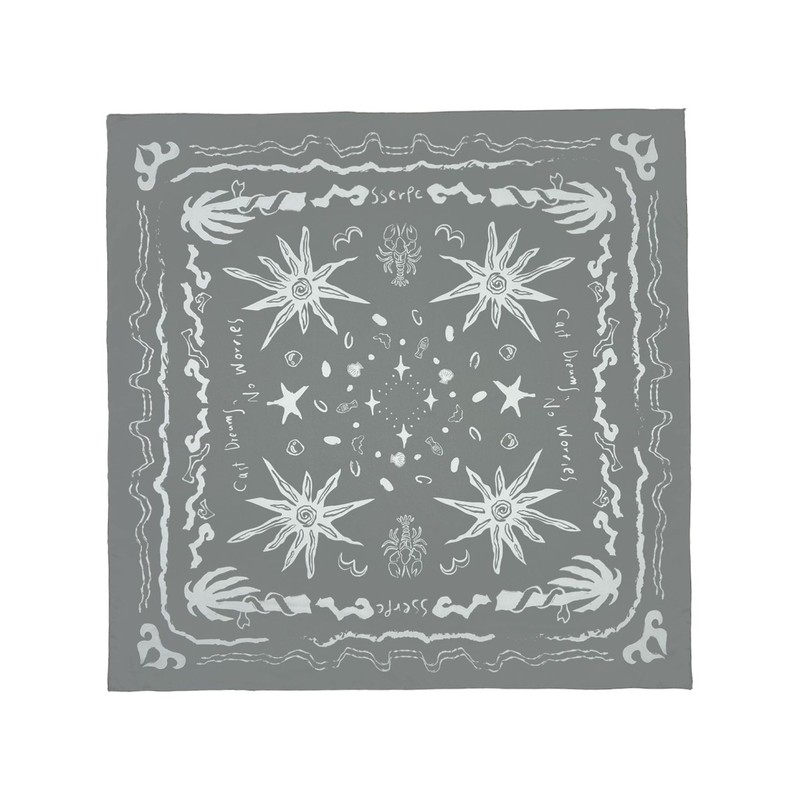 CERPAY Serpe Cast Dream No Worries Scarf Light Grey