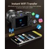 Fulealfly 8K Digital Camera for Photography, 88MP Autofocus WiFi Vlogging