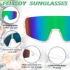 FEISEDY Men Women Cycling Sports Sunglasses Fishing Running Trekking Baseball