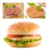 GWHOLE 500 x Antihaftpapier Zuschnitte für Burgerpresse Rund Durchmesser 11