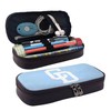 Lonsan PU Stationery Case, Large Capacity, Lightweight Design, Student/Business Use,