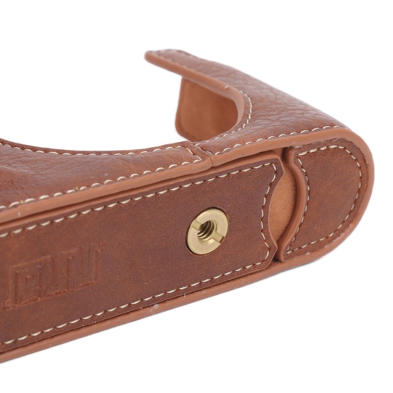 PU Leather Camera Half Case for Leica Q Half Body