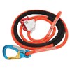 Climbing Safety Lanyard, High Strength Fall Protections Rope with Automatic