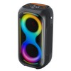IQ Sound IQ-1955BT 2 x5-inch Fusion Glow Portable Bluetooth Speaker