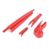 4pcs Car Rear Windshield Wiper Cover Trim Decoration Fit for