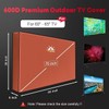 Zettum TV Cover for 60-65 Inch TV, TV Screen Protector