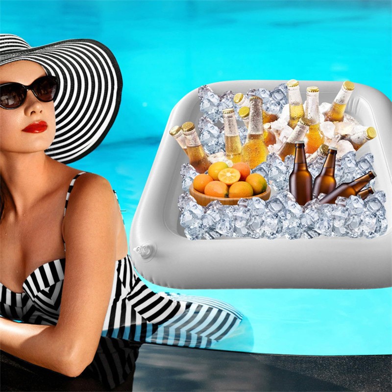 TAIZER Inflatable Drink Holders,Inflatable Drink Holder Floating Inflatable Pool Drink