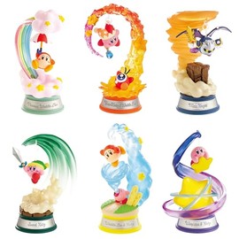 Re-Ment Kirby of the Stars Swing Kirby BOX product, all 6 types, 6 pieces included, made of PVC