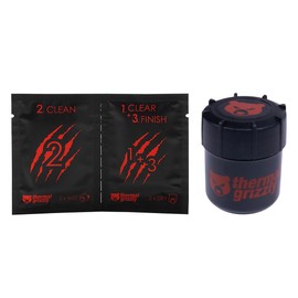 Thermal Grizzly Kryonaut Thermal Paste (9ml) and Cleaning Wipes Bundle