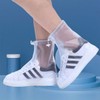 JQ 신발방수커버 투명 비닐 장화 레인슈즈(숏) 장마철 필수템 신발 Transparent Waterproof Shoe Cover Vinyl Rain Shoes (Short) Essential Item for Rainy Season