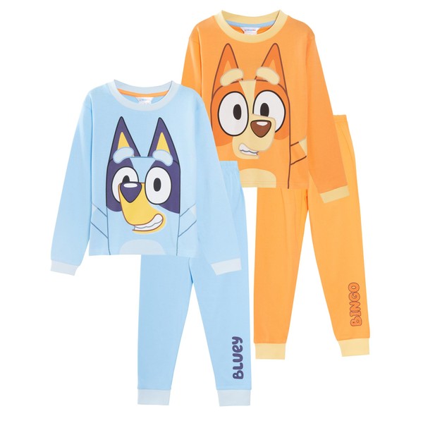 Bluey Kids Pyjamas Pjs (Pack of 2) 18-24 Months