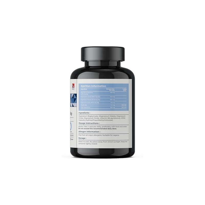 4 in 1 Magnesium Supplements Complex - 1900 mg with