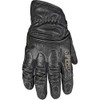 Speed and Strength Men's Rust and Redemption Leather Glove, Black,