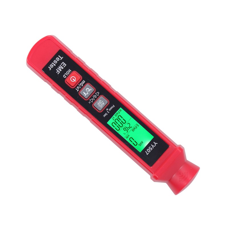 3V Electromagnetic Radiation Meter EMF Meter LCD Backlight Display Sound