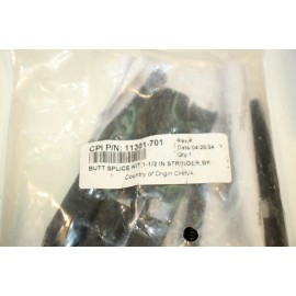 Chatsworth Butt Splice Kit 1-1/2" Stringer Black 11301-701