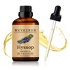 Wuvezrub Wuvezrub Hyssop Essential Oil 120ML - 100% Pure and Natural Oils for Aromatherapy Diffuser - 4 Fl Oz/Hyssop
