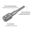 3PCS Impact Grade Socket Adapter Set, Drill to Socket Adapter,