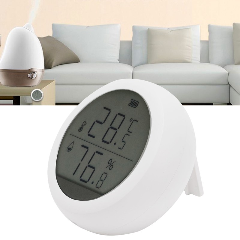 Temperature Humidity Sensor LED Display Intelligent Equipment for Home Office