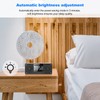Mini Digital Alarm Clock Speaker, Portable Multifunctional Horn with Radio