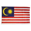 Malaysia - 3' x 5' Polyester World Flag