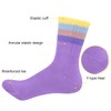 KOOOGEAR 5 Pairs Girls Kids Walking Cotton Socks, Cute Pattern