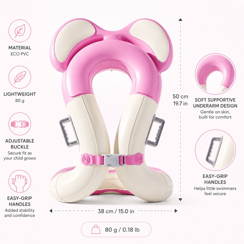 Inflatable Swim Trainer for Kids – Arm Sleeve Pool Float