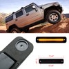 GTINTHEBOX Smoked Lens Amber LED Front Side Marker Light for