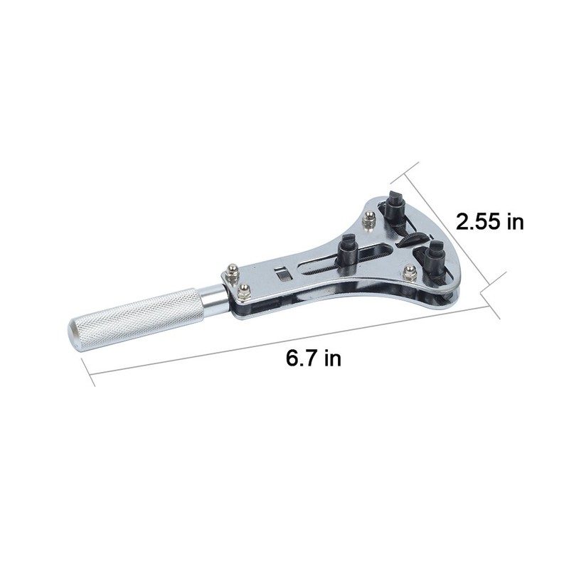 Watch Repair Tool Kit, Set of Back Opener Wrench and